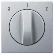 Накладка для выключателя вентилятора System M Merten алюминий