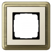 Рамка 1-ая Gira ClassiX Бронза/Кремовый