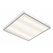 Светодиодный светильник "ВАРТОН"медицинский 595*595*55мм с опаловым рассеивателем 27 ВТ 2700К  IP54