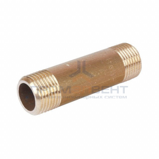 Удлинитель резьбовой STOUT - 2" длина 150 мм (НР/НР, латунь без покрытия)