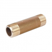 Удлинитель резьбовой STOUT - 3/4" длина 175 мм (НР/НР, латунь без покрытия)