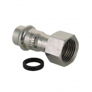 Переход на накидную гайку VALTEC VTi.908 - 35 x 1"1/4 (прессовой, для труб из нержавеющей стали)