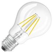 Лампа филаментная светодиодная Osram LED CLAS A60 CL 4W (40W) 827 230V E27 470Lm L105x60mm Filament