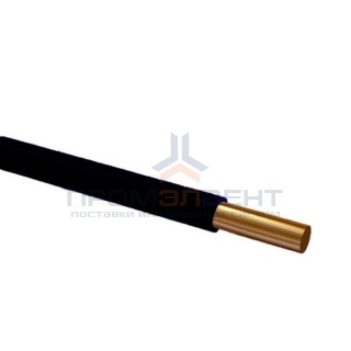 Провод установочный ПВ-1 (ПуВ) 6,0 черный ГОСТ 31947