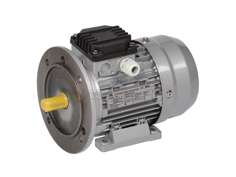 Электродвигатель асинхронный 3ф. АИР 56B2 380В 0,25кВт 3000об/мин (лапы + фланец) 2081 DRIVE IEK