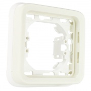 Рамка Legrand Plexo серии Artic IP55 1 пост+суппорт, с грифами, белый