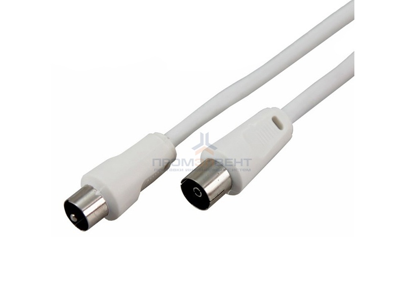 Шнур TV PLUG-TV JACK 1.5М Белый