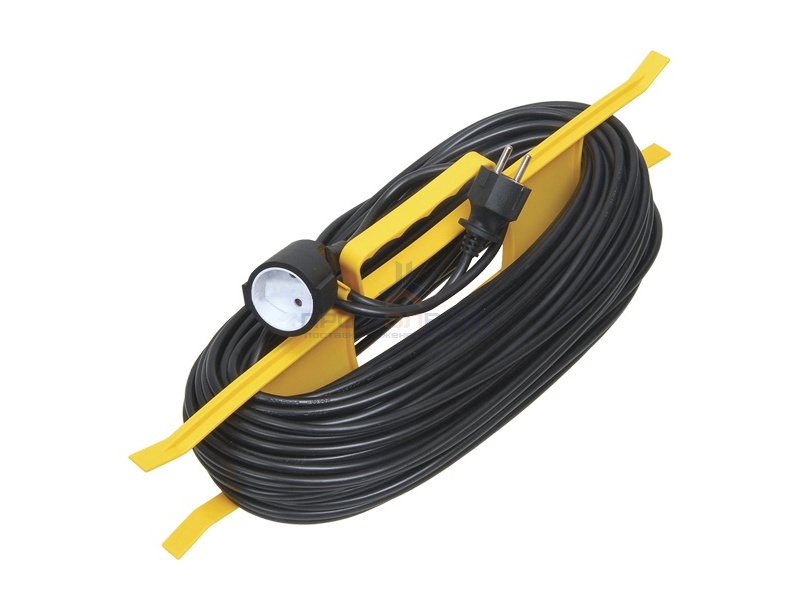 Удлинитель на рамке УР10 1 розетка 2Р/10метров 2х0,75 мм2 ИЭК